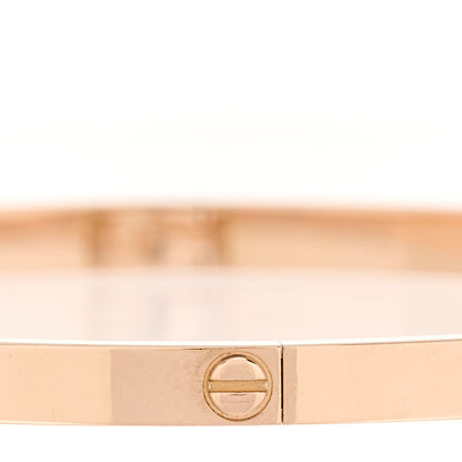Cartier 18K Pink Gold Small LOVE Bracelet 20 4 of 9