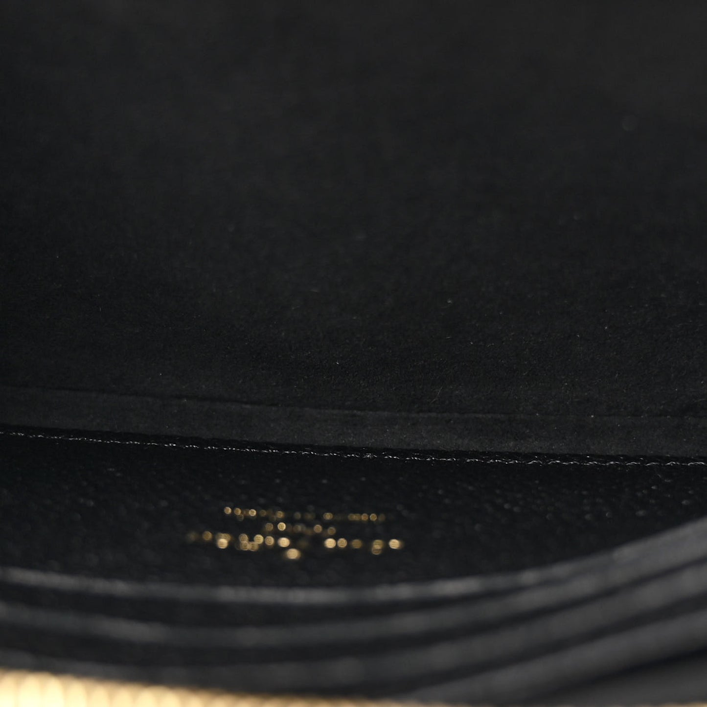Empreinte Double Zip Pochette Black