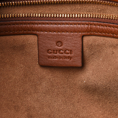 Gucci GG Supreme Monogram Large Linea A Hobo Light Brown 6 of 13