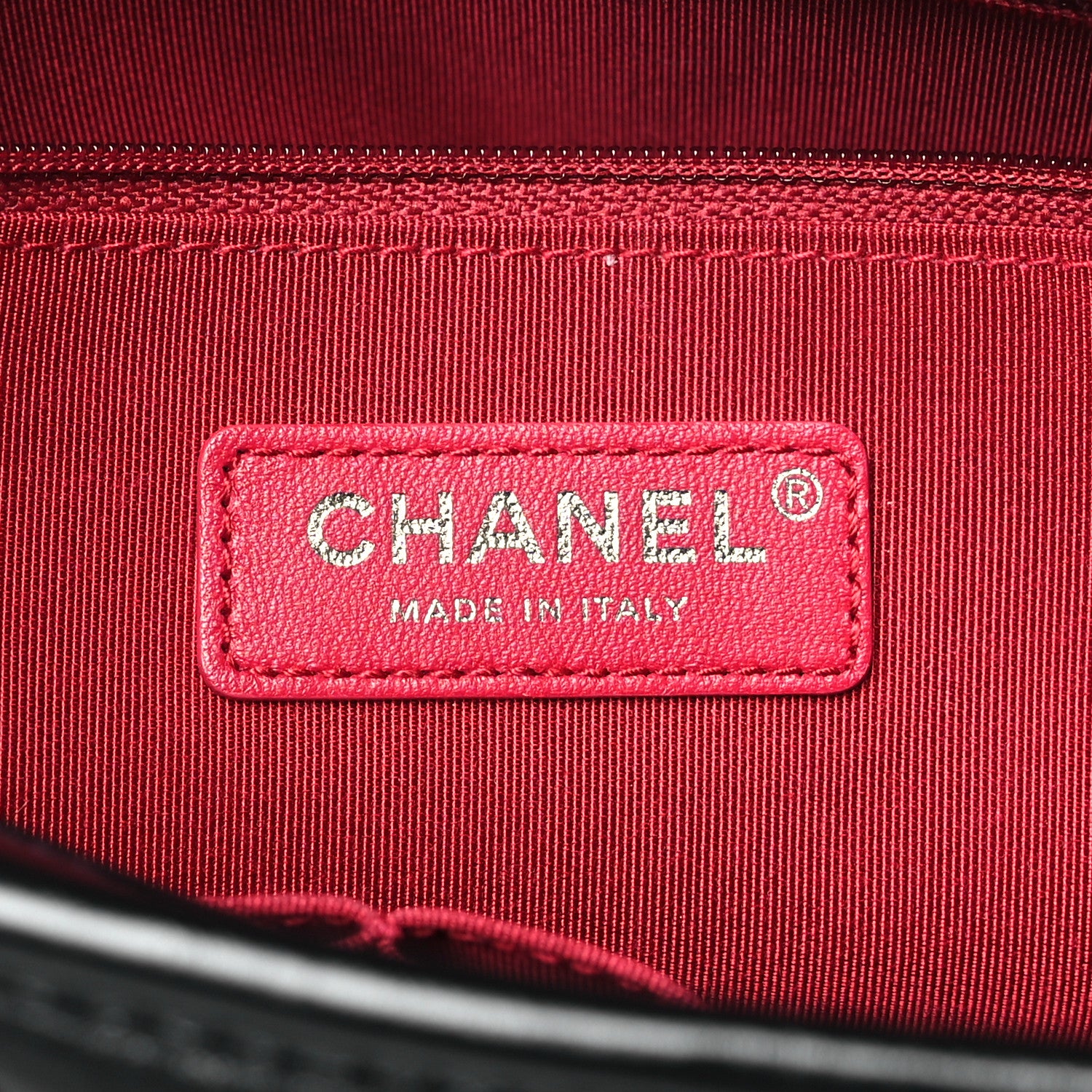Chanel Aged Calfskin Chevron Quilted Medium Gabrielle Hobo Black 6 of 9
