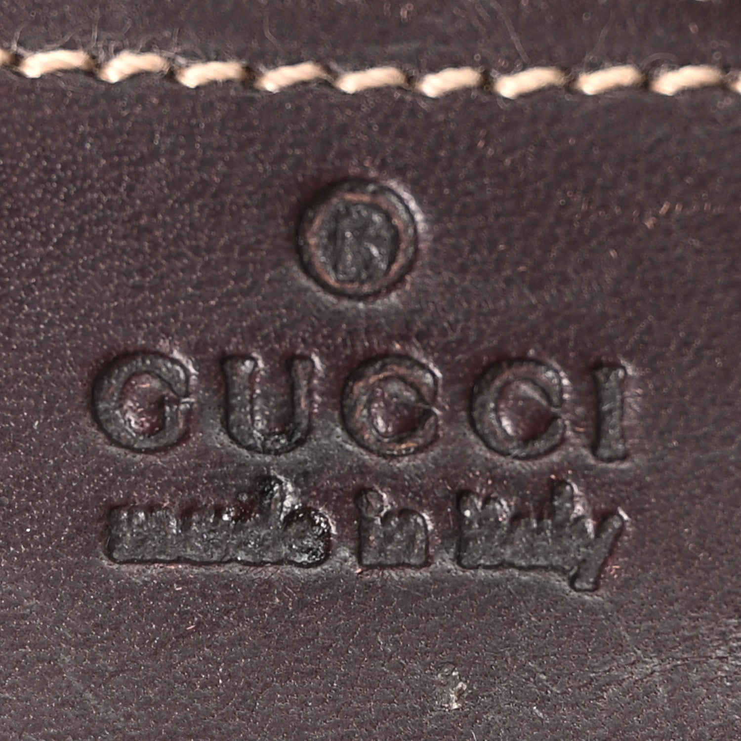 Gucci GG Supreme Monogram Small Flat Messenger Bag Dark Brown 6 of 11