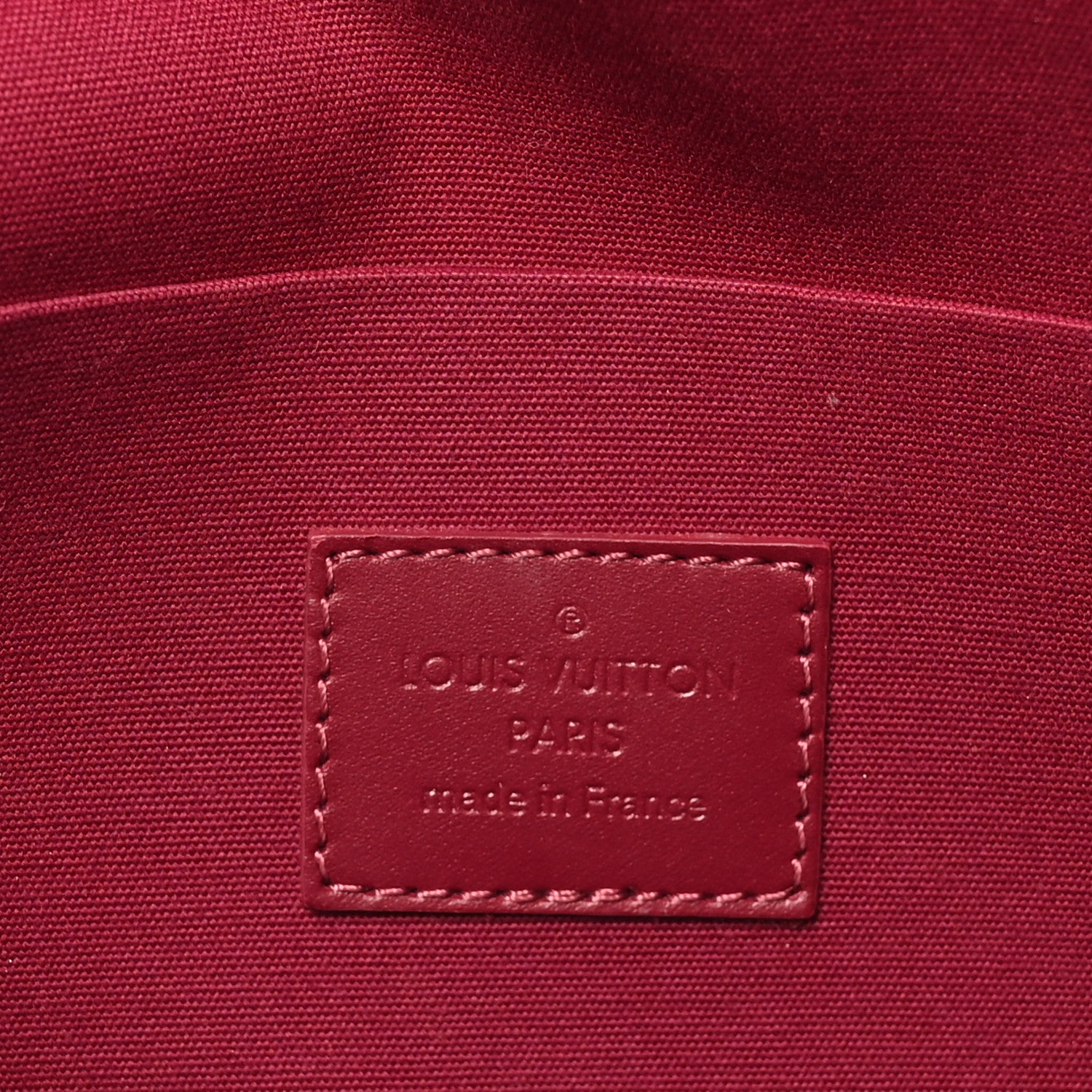 Louis Vuitton Vernis Felicie Chain Wallet Magenta 6 of 10