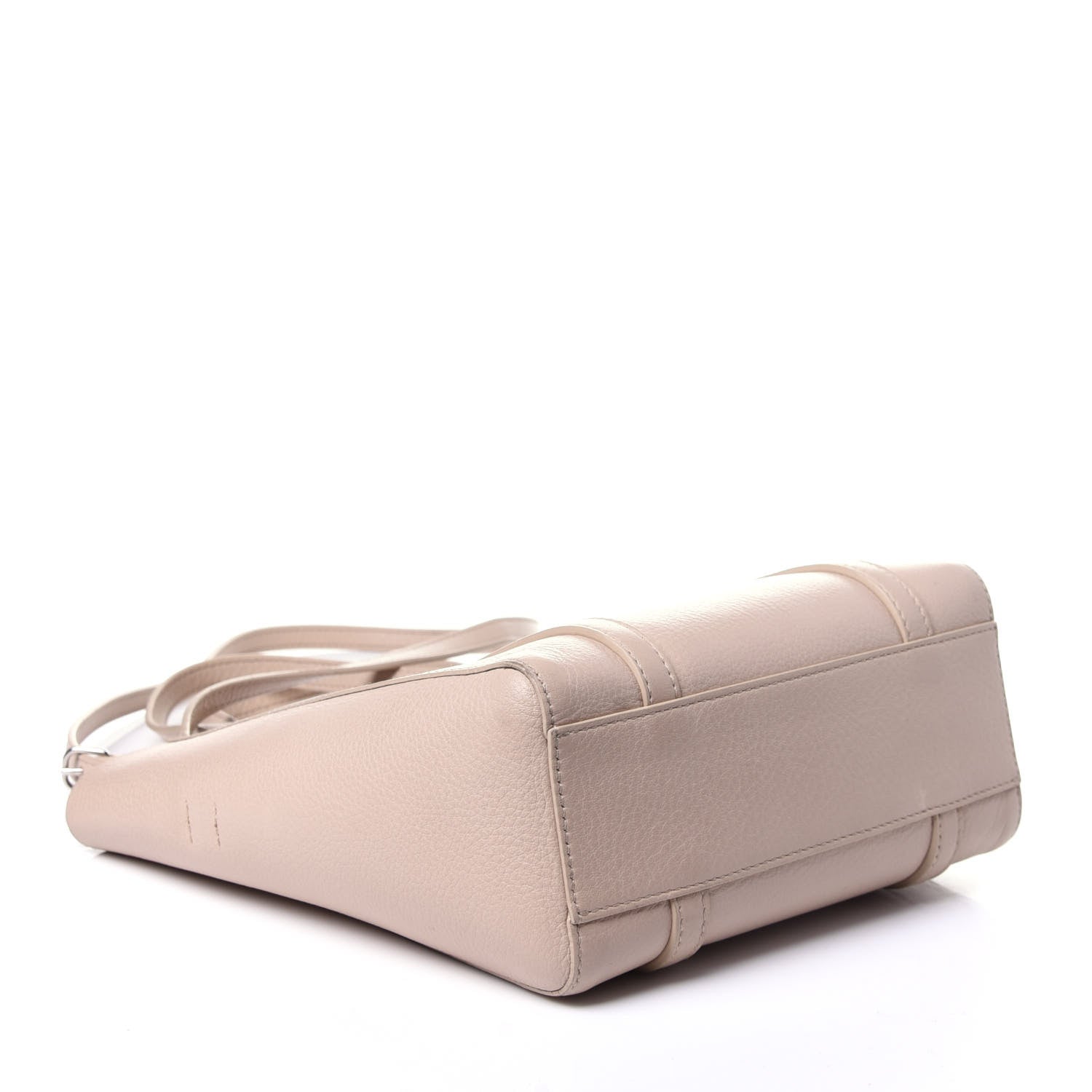 Balenciaga Smooth Calfskin Logo XXS Everyday Tote Light Beige Black 5 of 10