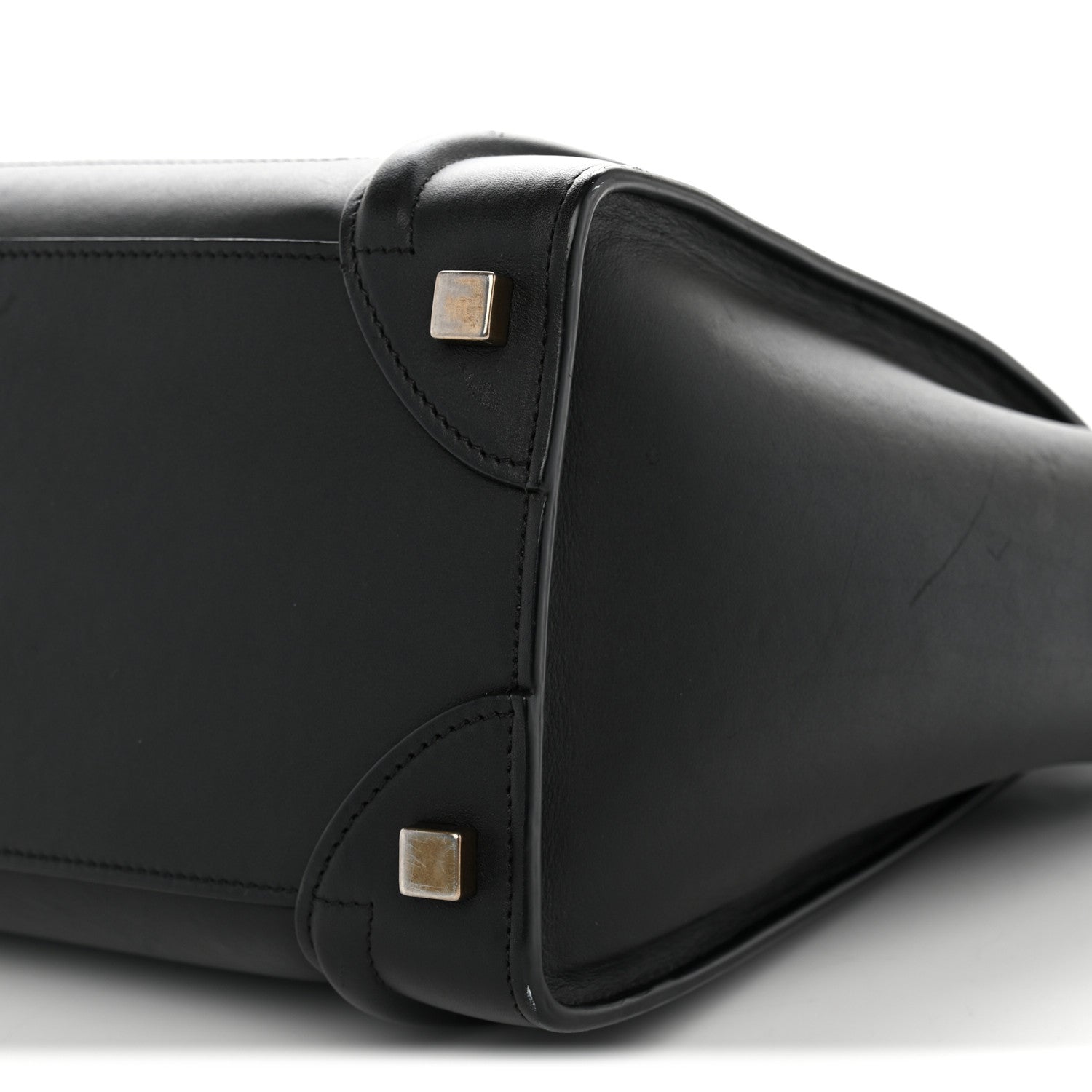 Celine Smooth Calfskin Micro Luggage Black 9 of 12