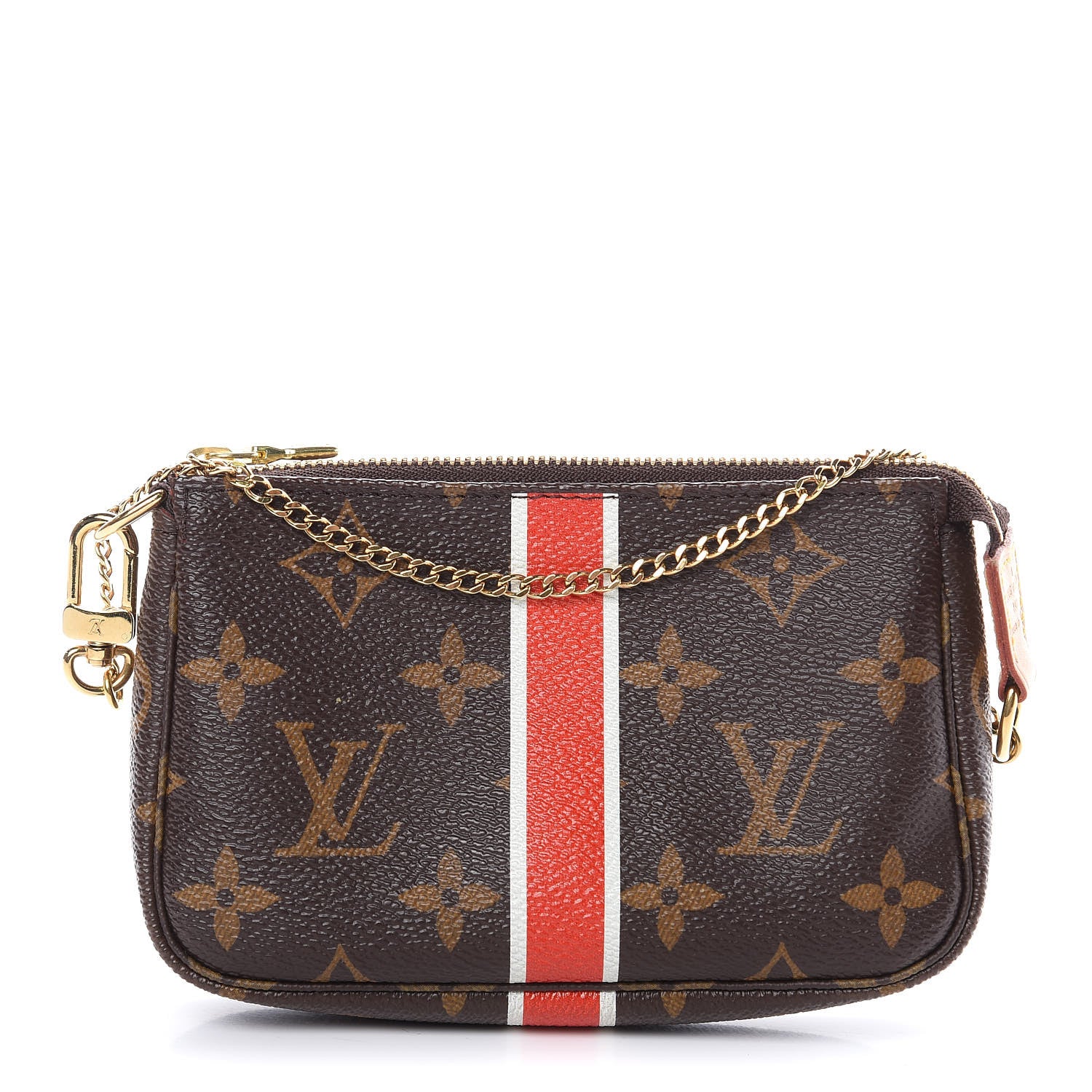 Louis Vuitton Monogram My LV Heritage Mini Pochette Accessories White Rouge 1 of 9