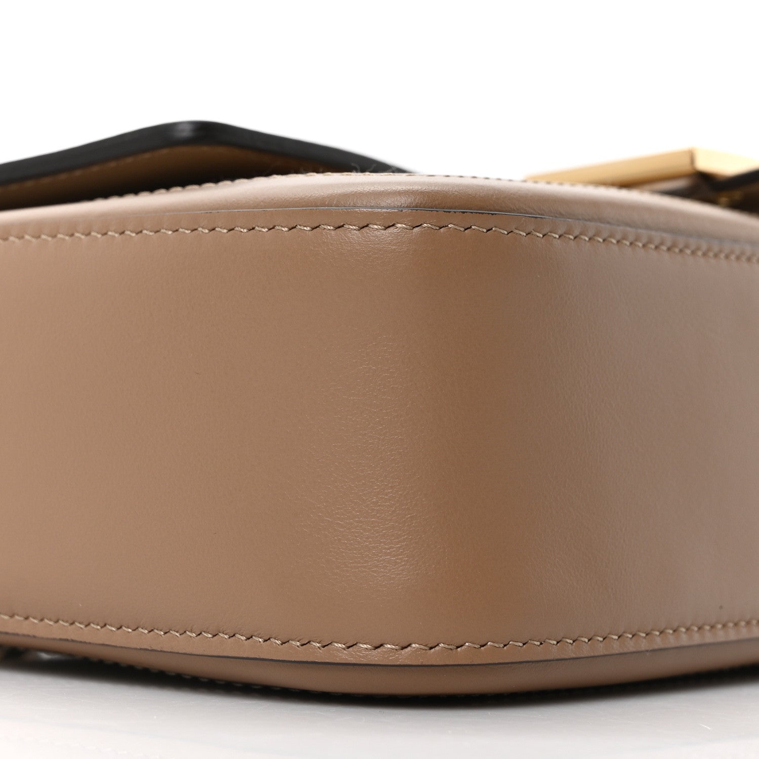 Fendi Canvas Pequin Striped Baguette Beige Sand 8 of 9