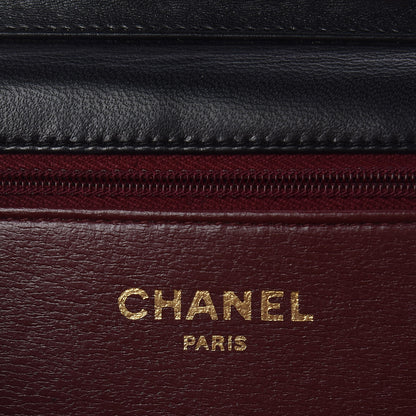 Chanel Lambskin Quilted Small Single Flap Bag Black 6 of 10