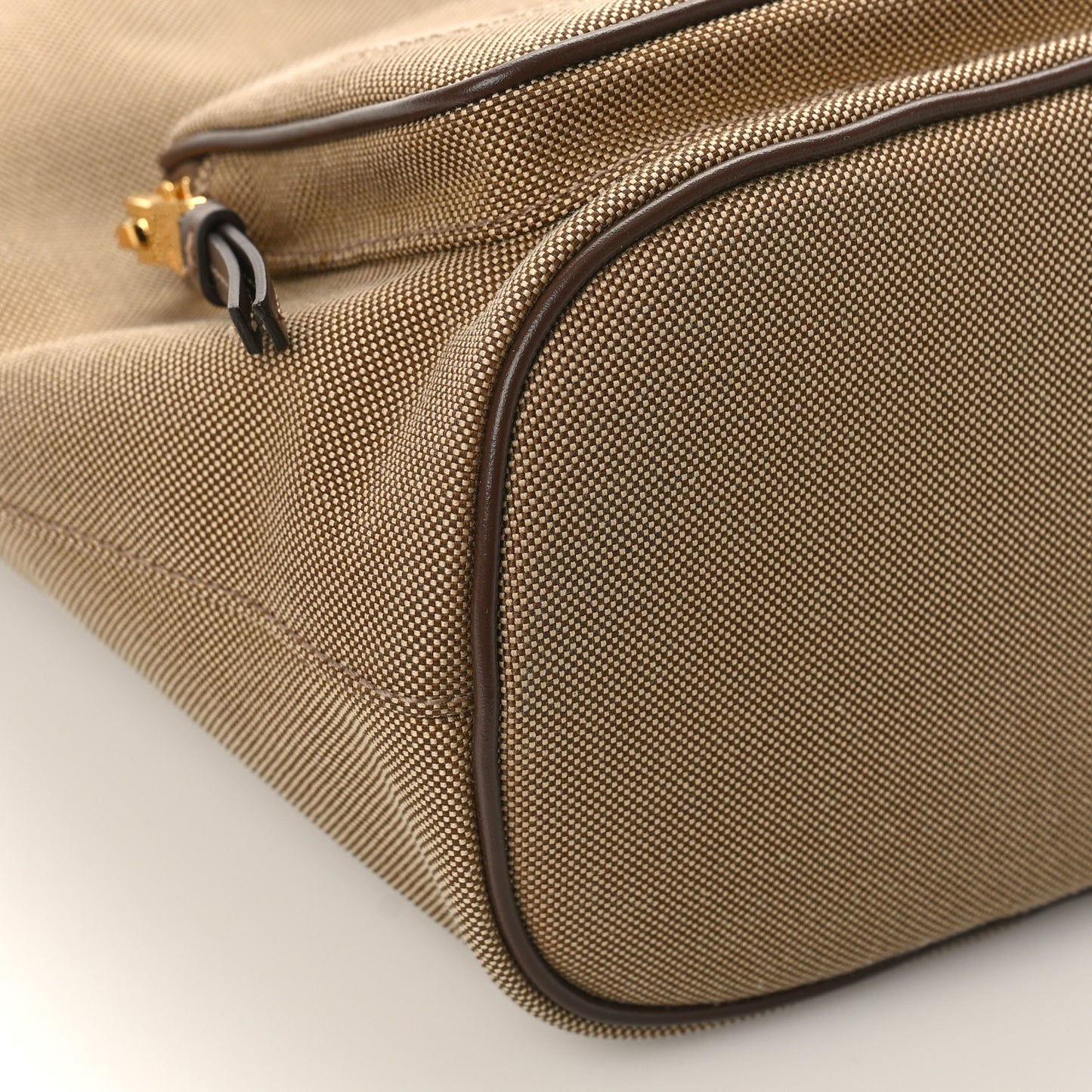 Jacquard Logo Mini Bucket Crossbody Bag Corda Bruciato