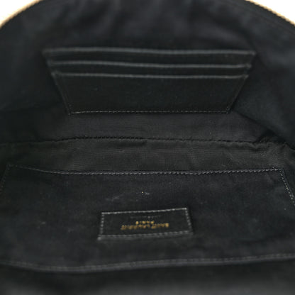 Saint Laurent Grain De Poudre Monogram Belt Bag Black 5 of 13