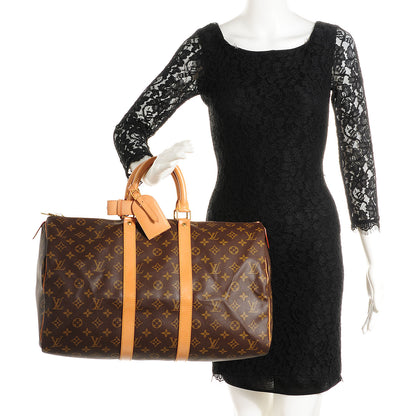 Louis Vuitton Monogram Keepall 45 2 of 7