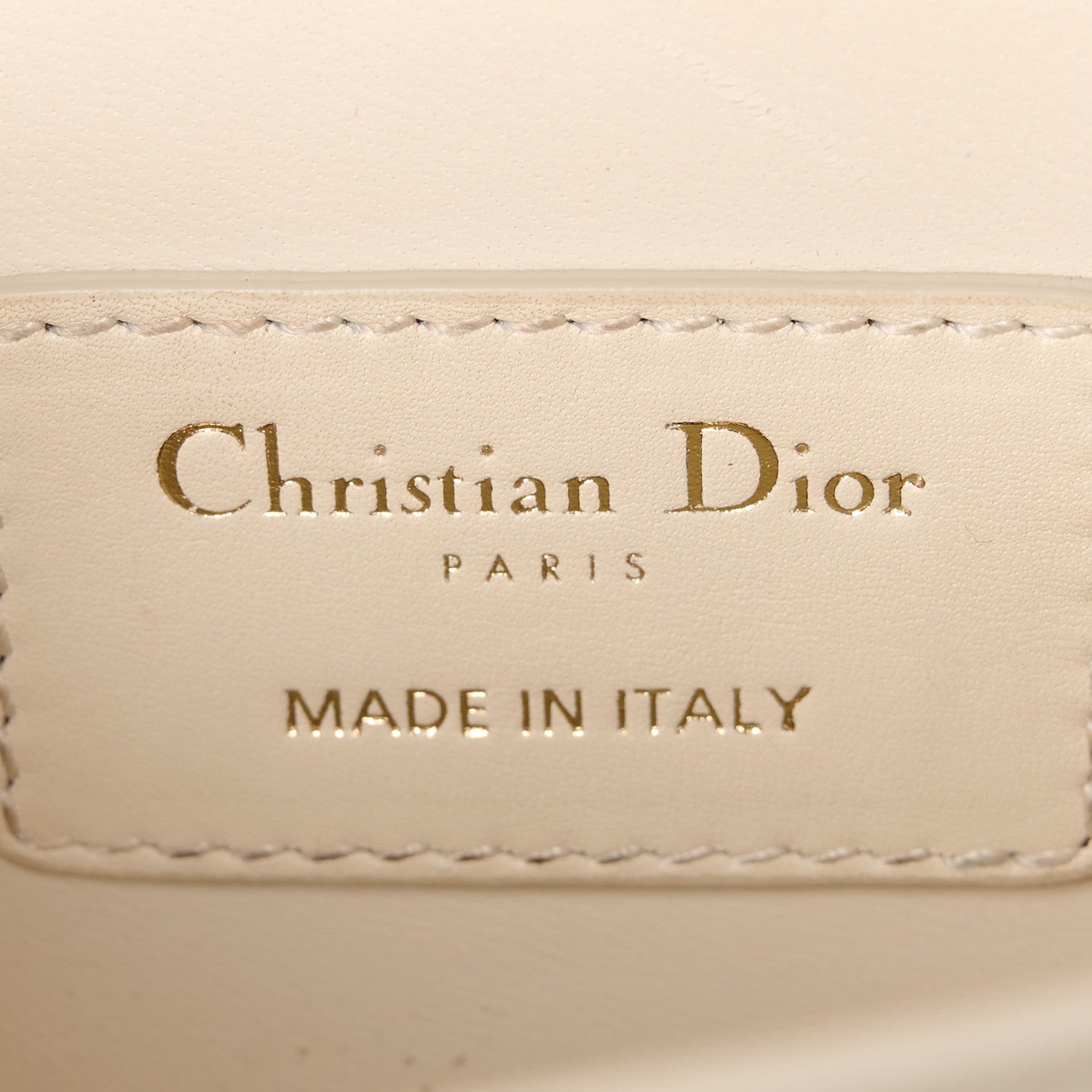 Christian Dior Box Calfskin Small 30 Montaigne Flap Bag Ivory 6 of 11