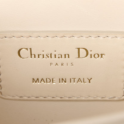 Christian Dior Box Calfskin Small 30 Montaigne Flap Bag Ivory 6 of 11