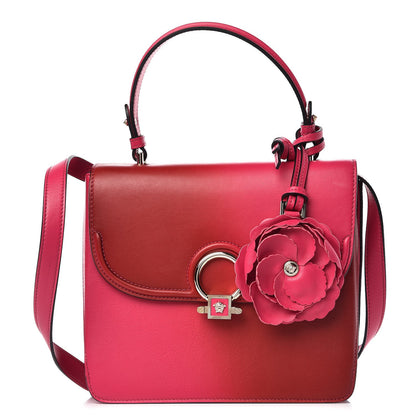 Versace Calfskin Medium DV One Satchel Pink Red 1 of 7