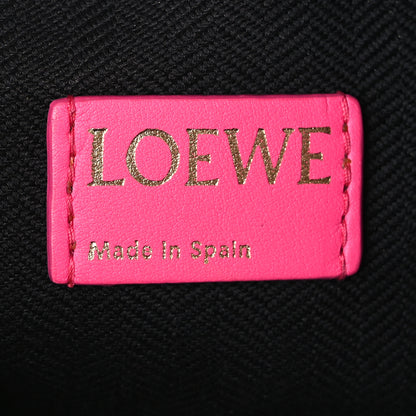 Loewe Jacquard Anagram Calfskin Small Cubi Bag Pink 6 of 11
