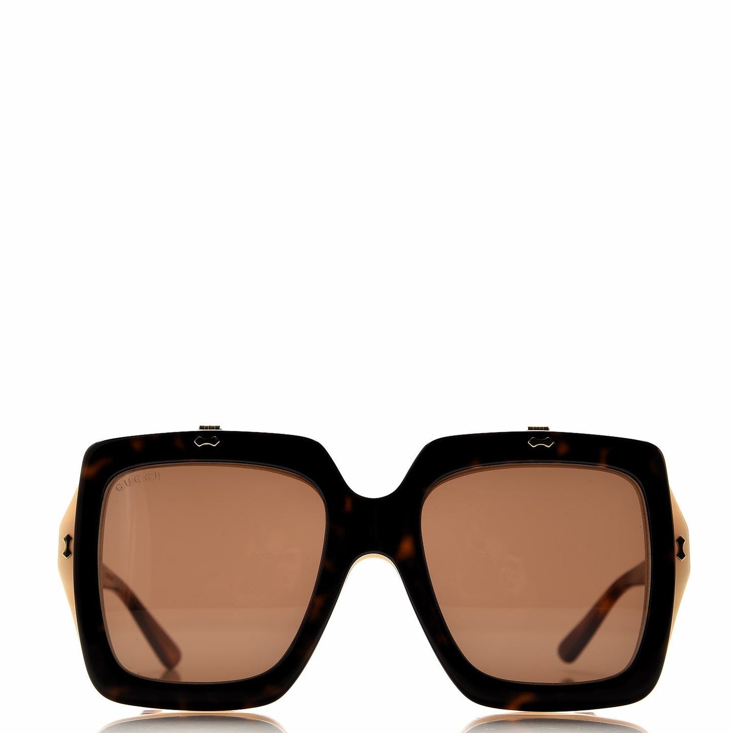 Acetate Oversized Flip Up Sunglasses GG0088S Tortoise