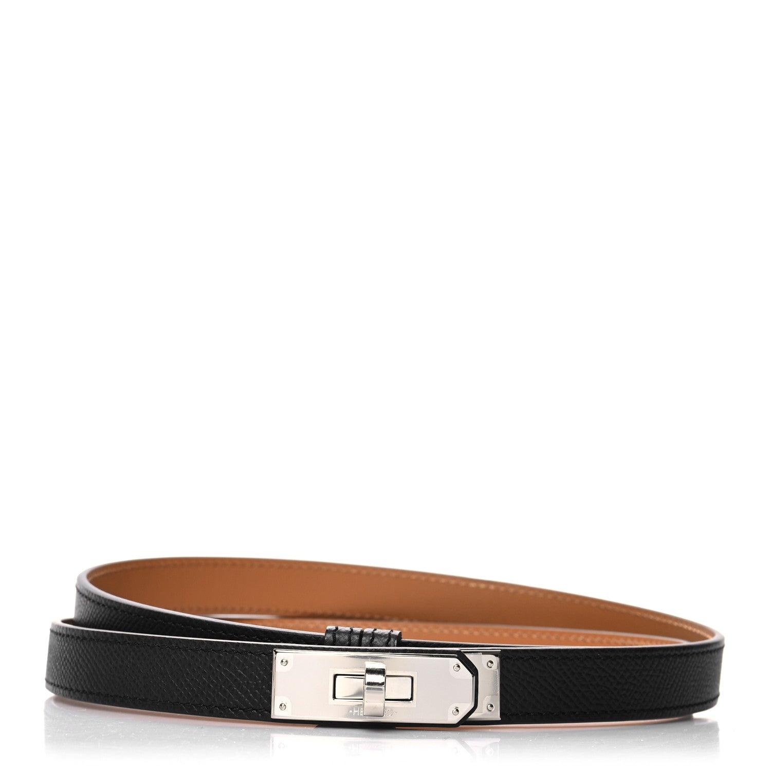 Hermes Epsom Kelly Belt Black 1 of 3