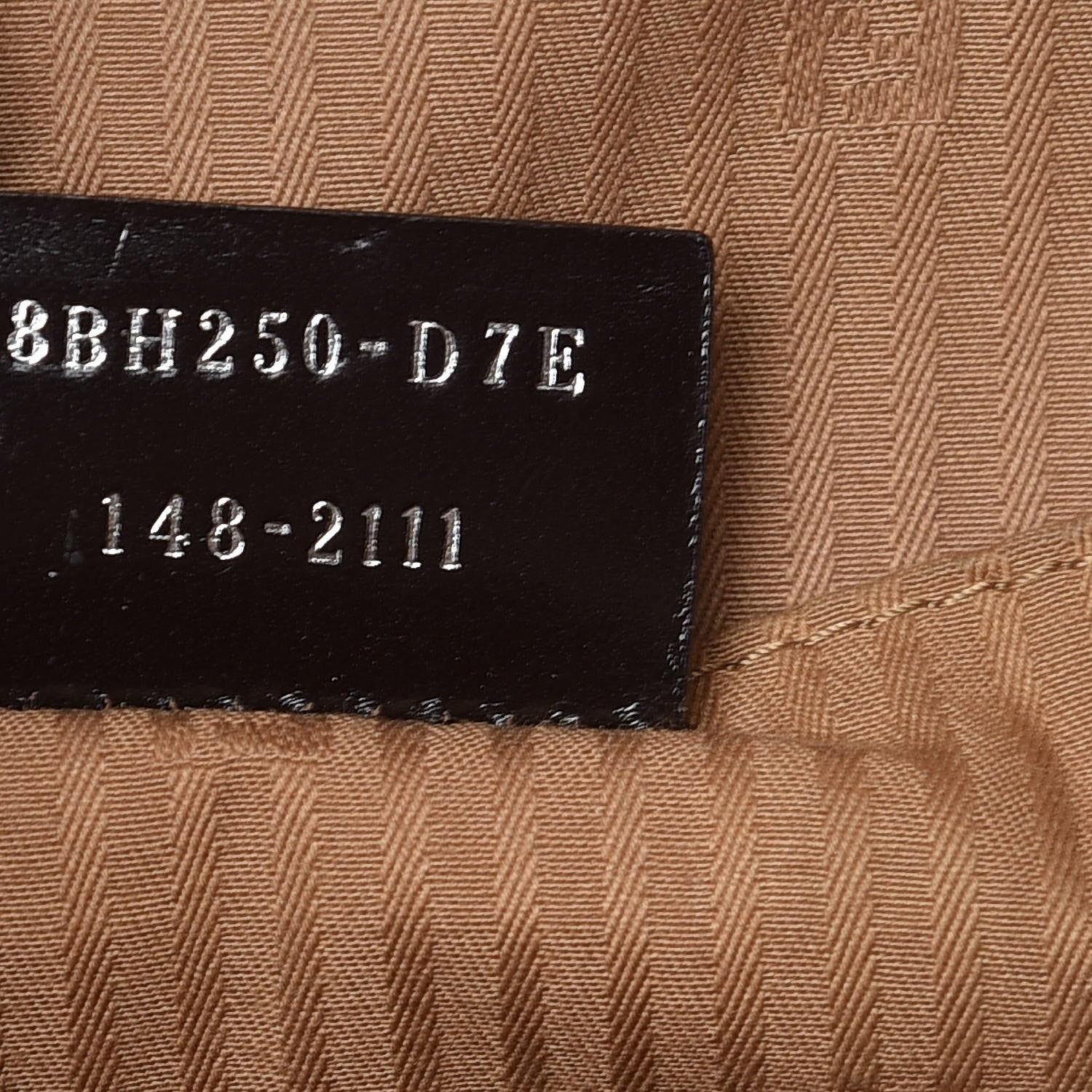 Fendi Vitello Elite Regular 2Jours Tote Orzo 8 of 10