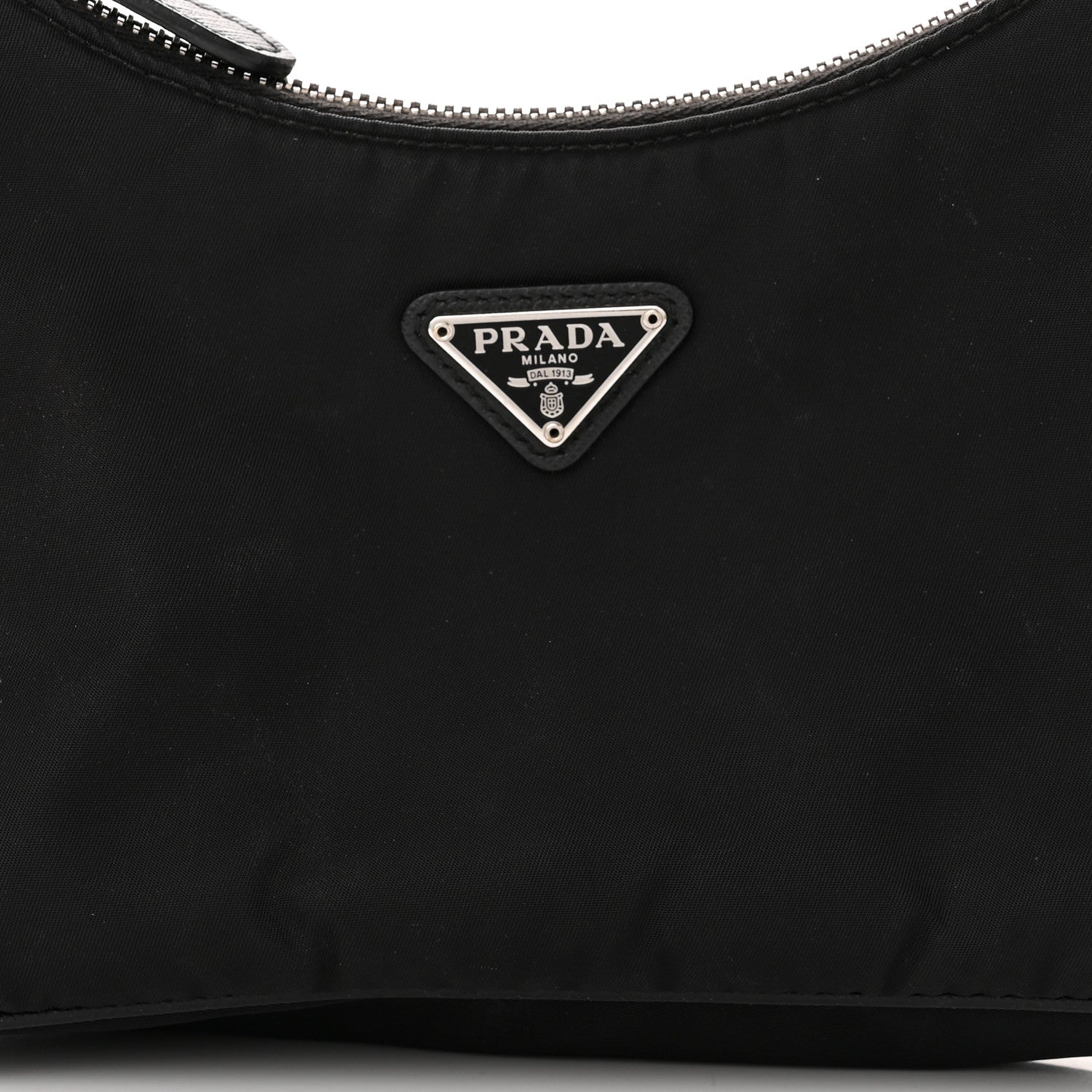 Prada Nylon Re-Edition 2005 Shoulder Bag Black 9 of 12
