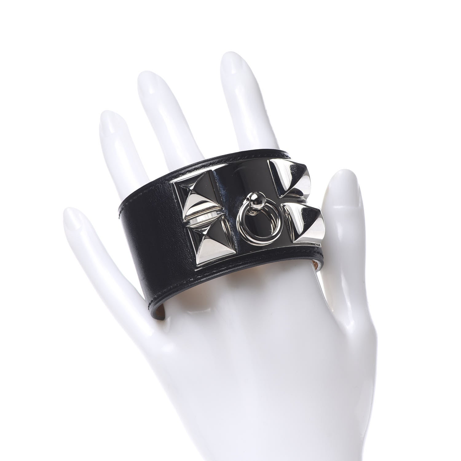 Hermes Box Collier de Chien CDC Bracelet S Black 2 of 6