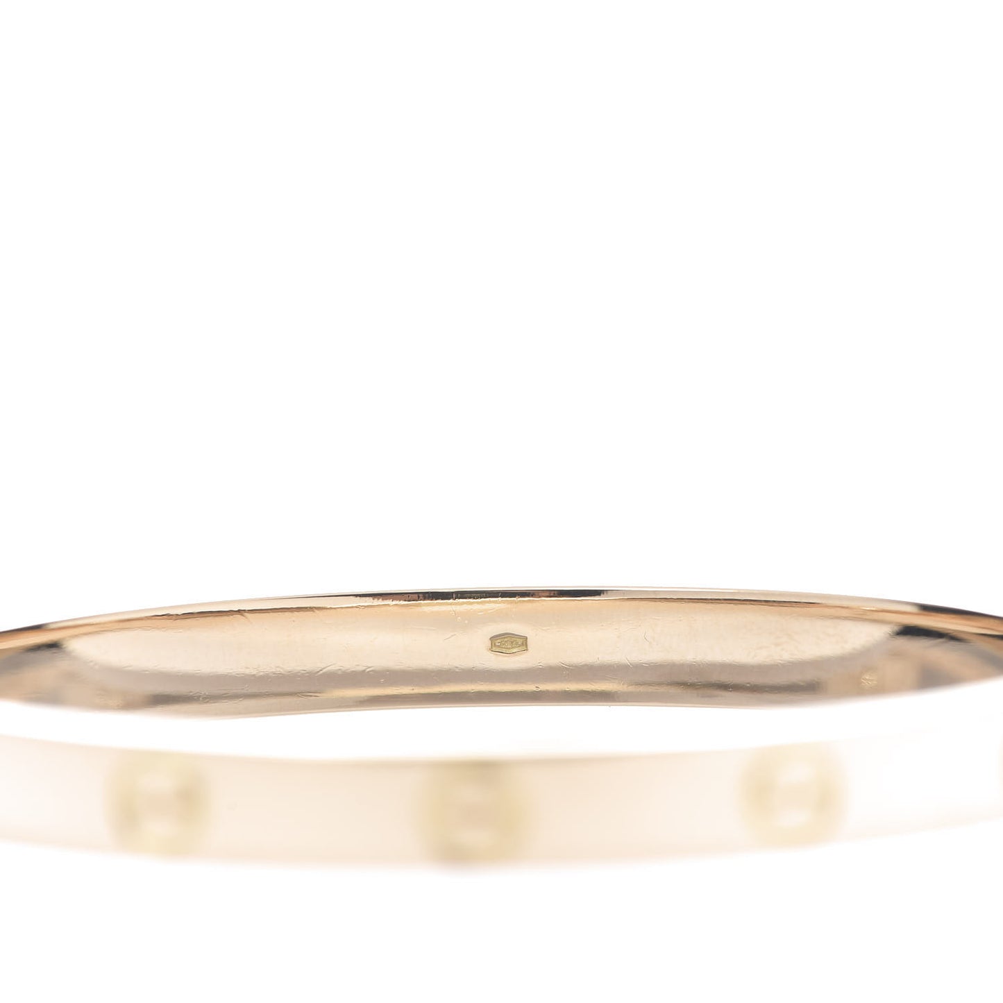 18K Yellow Gold LOVE Bracelet 17