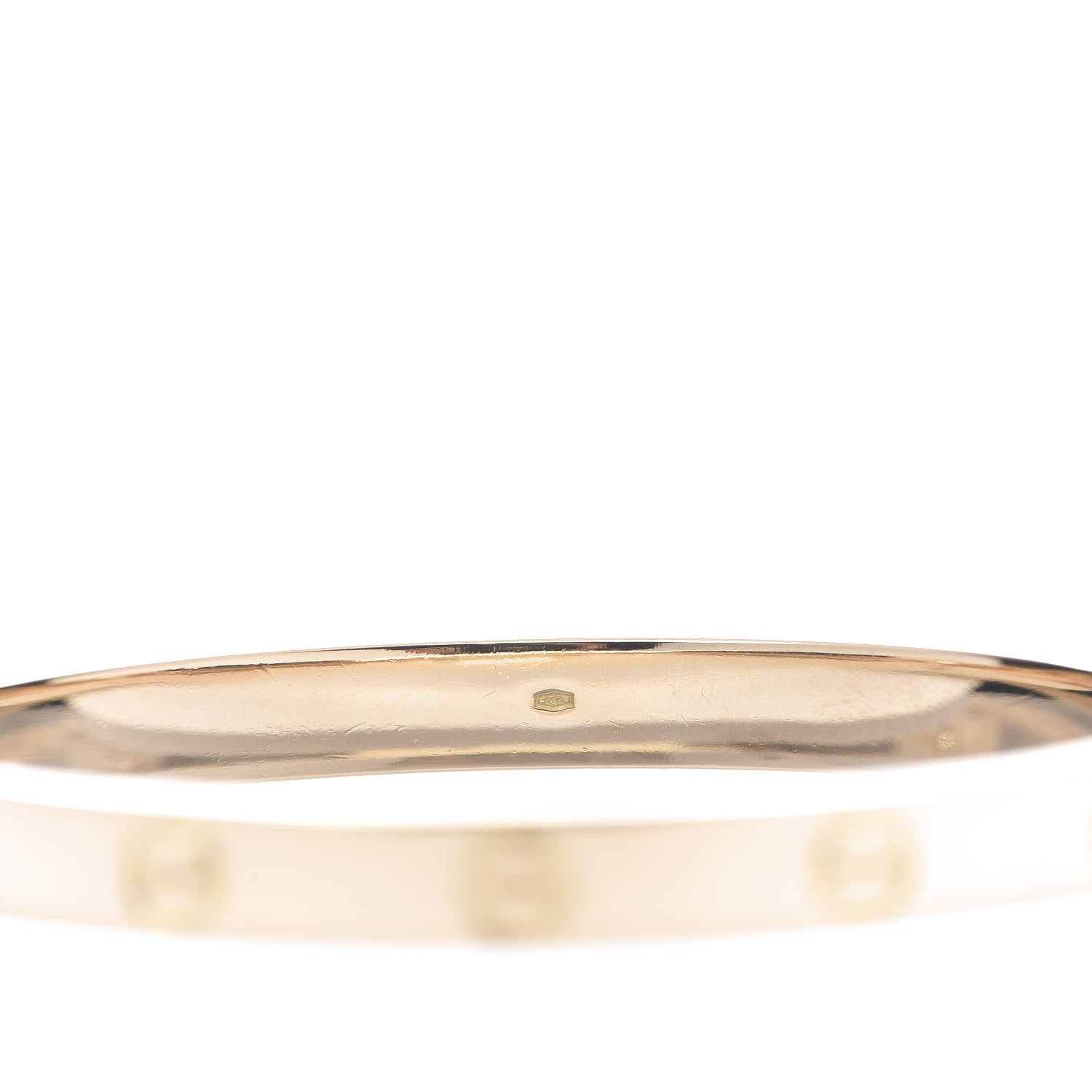 Cartier 18K Yellow Gold LOVE Bracelet 17 5 of 6
