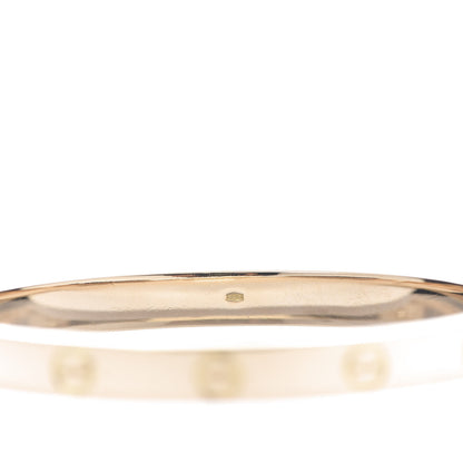 Cartier 18K Yellow Gold LOVE Bracelet 17 5 of 6