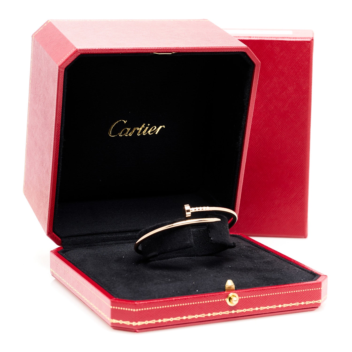 Cartier 18K Pink Gold Small Juste Un Clou Bracelet 16 5 of 5