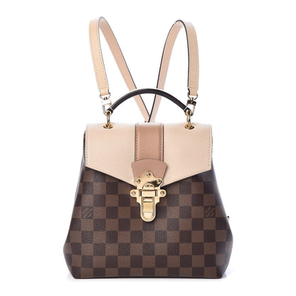 Louis Vuitton Damier Ebene Clapton Backpack Creme 1 of 9