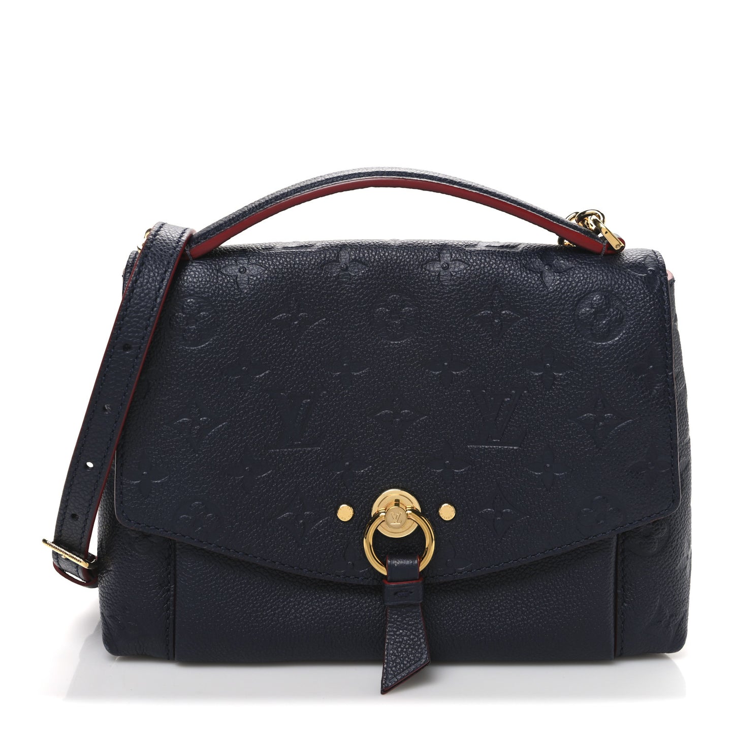 Empreinte Blanche BB Marine Rouge