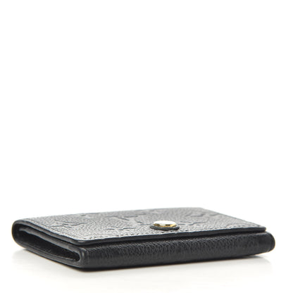 Louis Vuitton Empreinte Business Card Holder Black 4 of 6