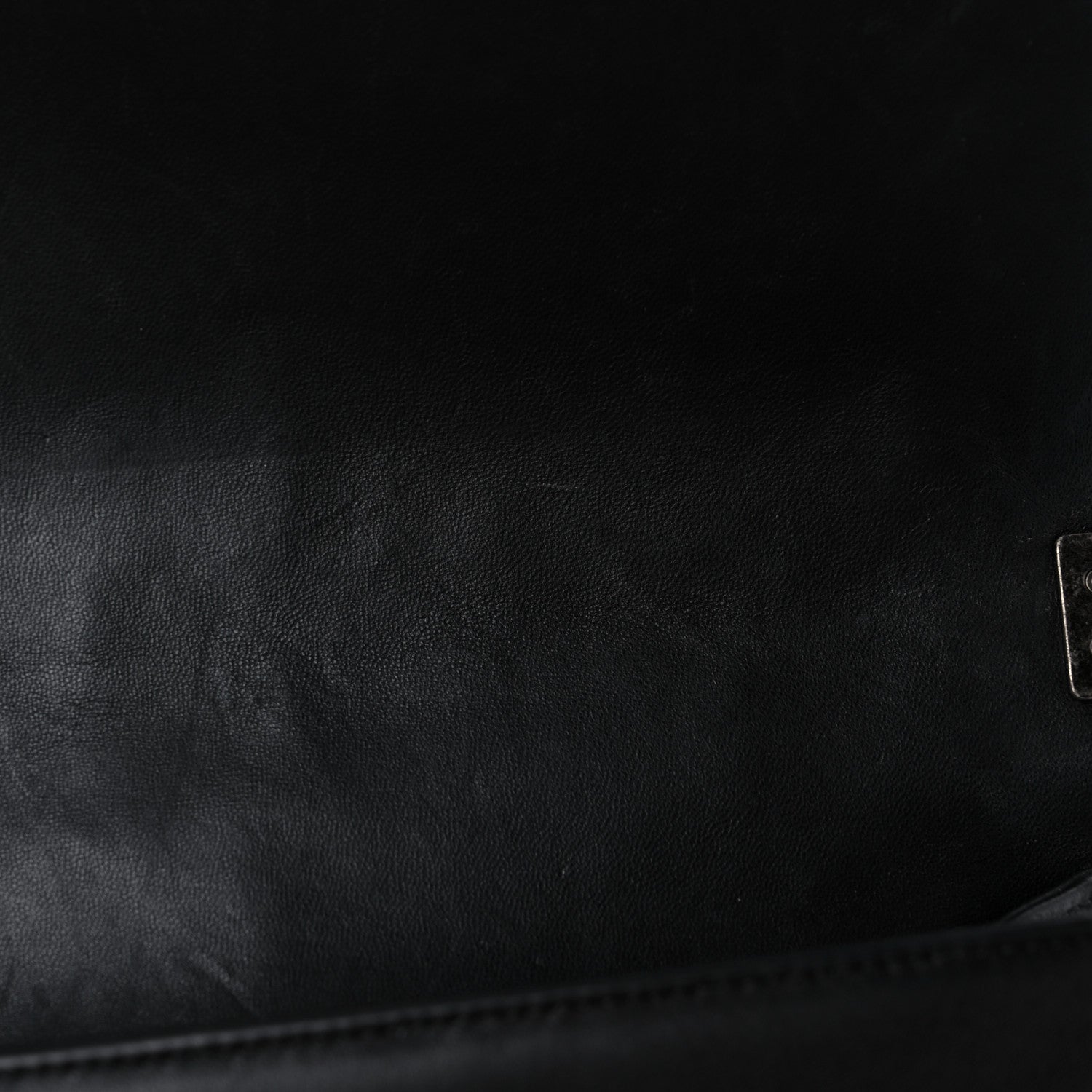 Chanel Lambskin Quilted Medium Boy Flap Black 15 of 18