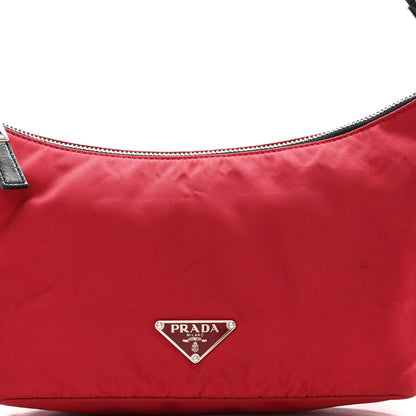 Prada Tessuto Sirio Pochette Rosso 7 of 10