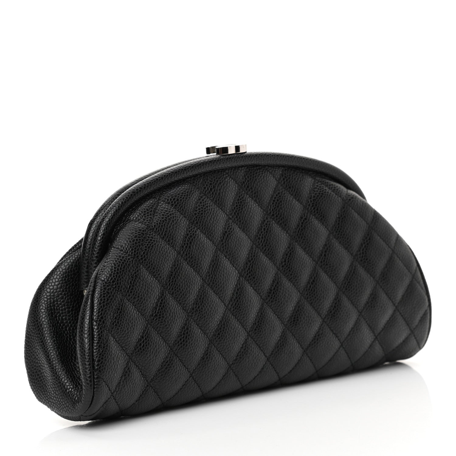 Chanel Caviar Quilted Timeless Clutch Black 6 of 16