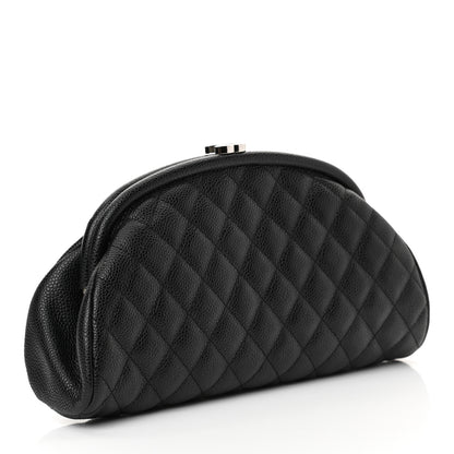 Chanel Caviar Quilted Timeless Clutch Black 6 of 16
