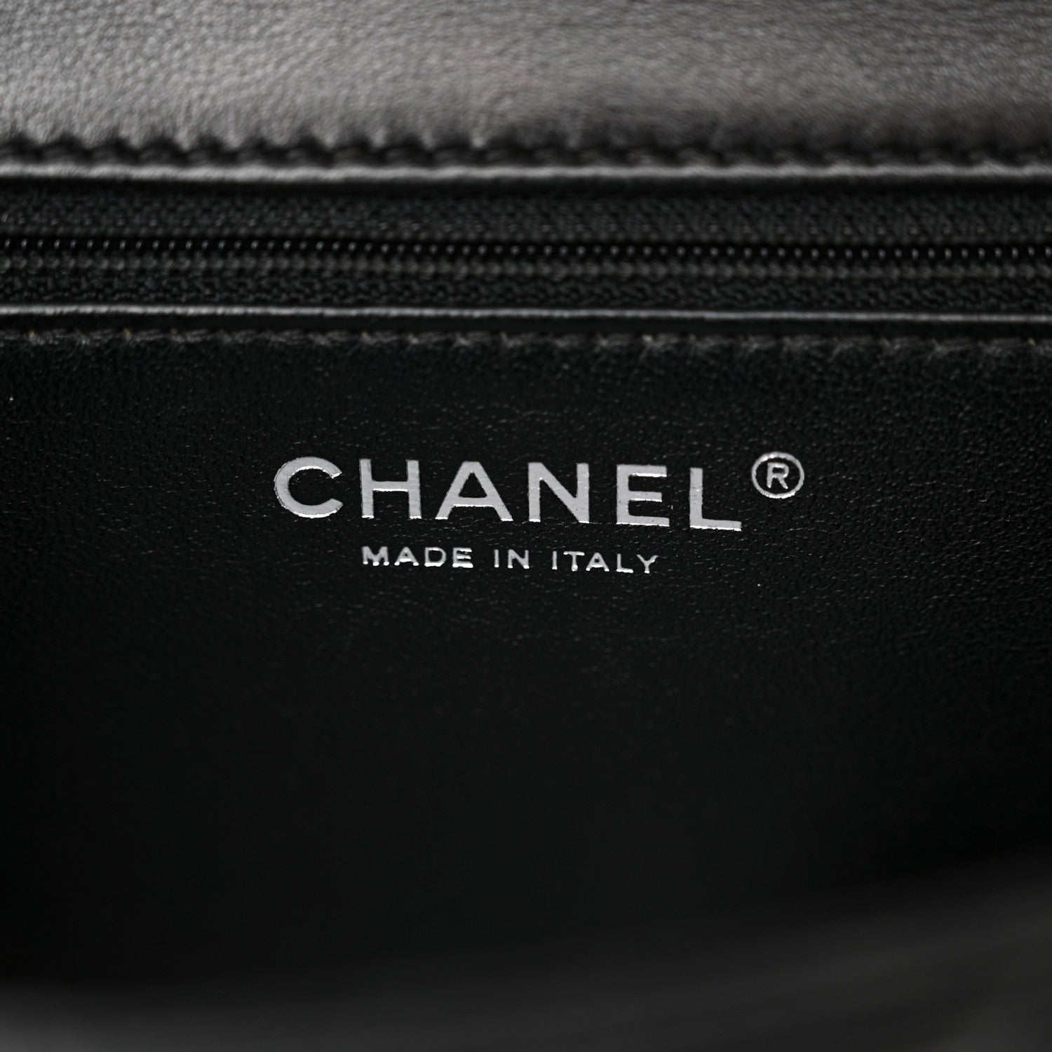 Chanel Lambskin Classic Twist Mini Rectangular Flap Black Burgundy 6 of 12
