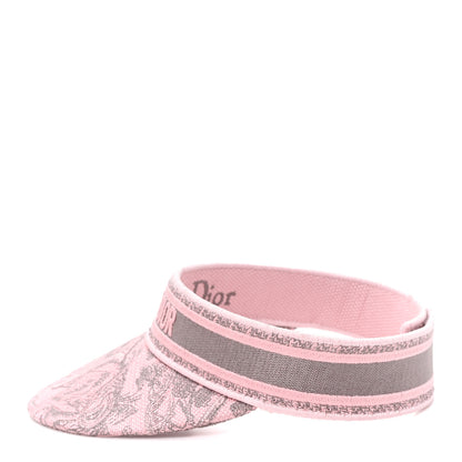 Christian Dior Toile De Jouy Reverse Visor Gray Pink 4 of 7