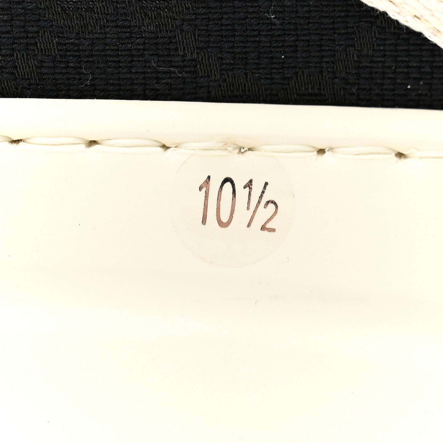 Gucci GG Monogram Mens 1977 Tennis Platform 52mm Sneakers 10.5 Black Mystic White 7 of 10
