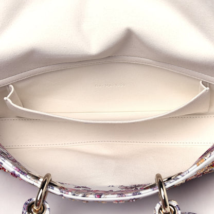 Christian Dior Calfskin Embroidered Butterfly Printed Lady D-Joy Multicolor 5 of 13