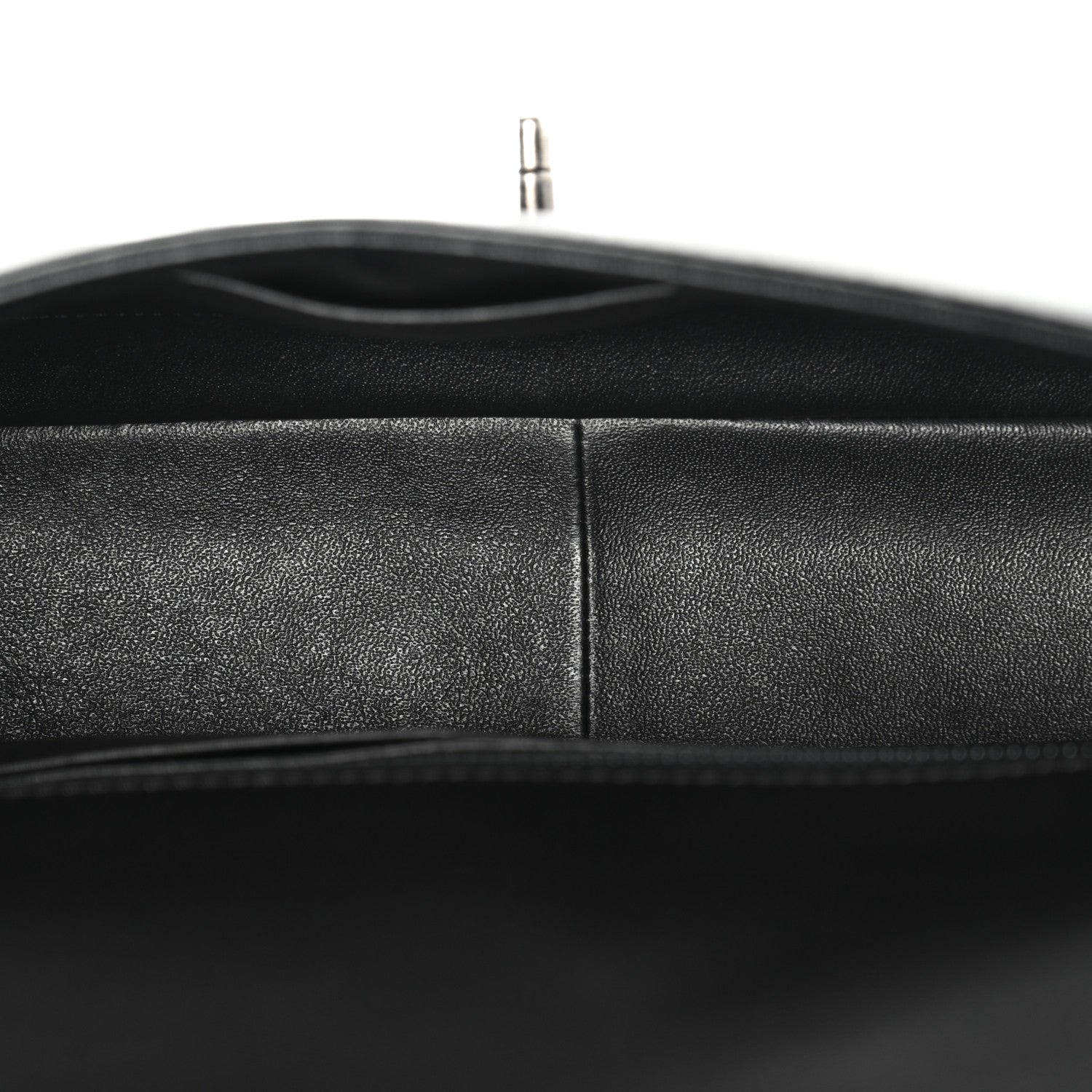 Chanel Calfskin Quilted Large Rock My Shoulder Flap Black 5 of 10