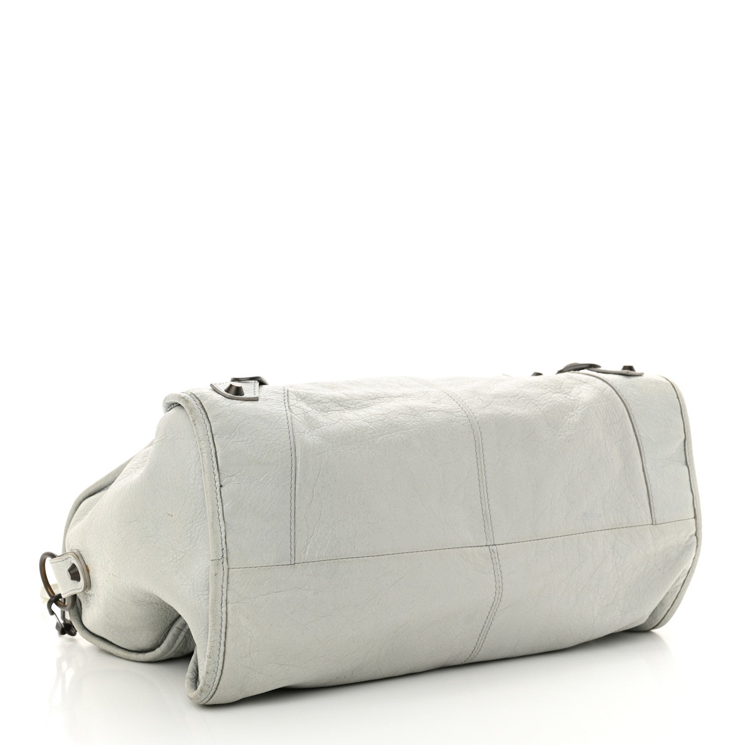 Balenciaga Agneau Classic Hardware Maxi Twiggy Gris Glace 4 of 18