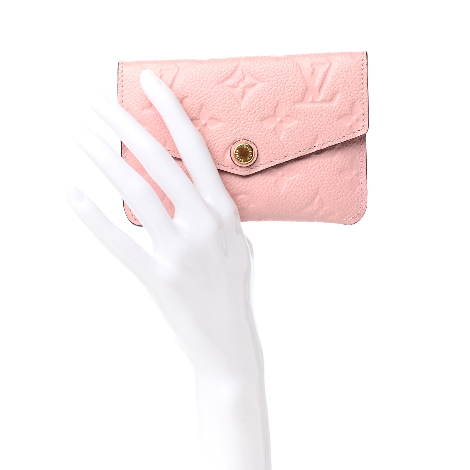 Louis Vuitton Empreinte Key Pouch Rose Ballerine 2 of 6