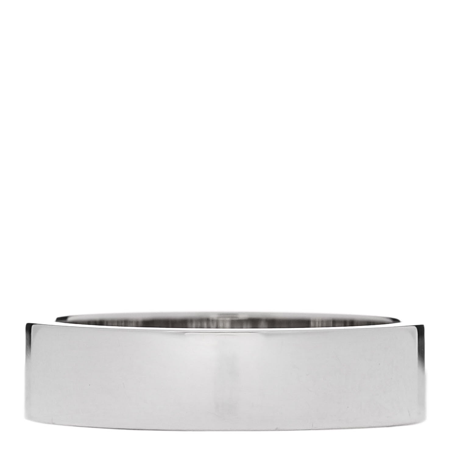 Hermes Sterling Silver PM Collier De Chien Ring 56 7.75 3 of 5
