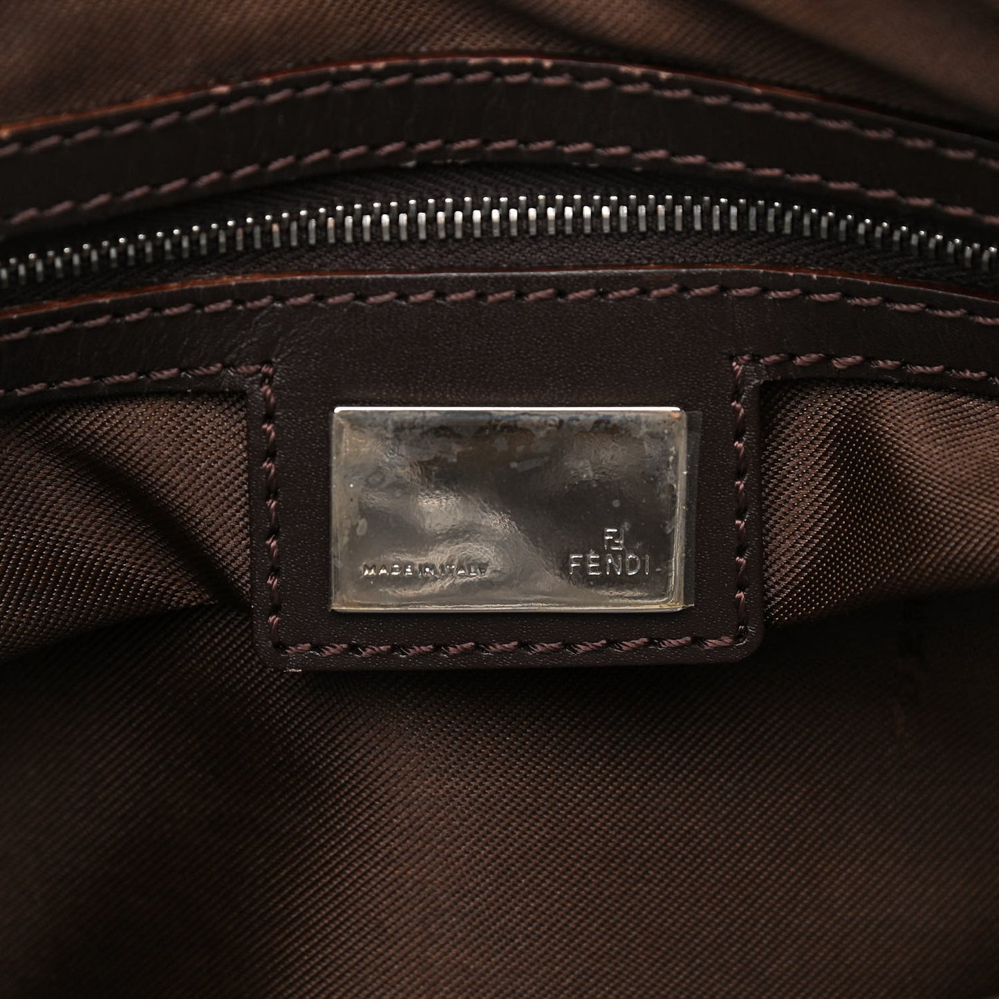 Zucca Top Handle Tote Tobacco
