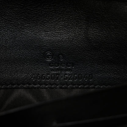 Gucci Microguccissima Crossbody Wallet Black 7 of 12
