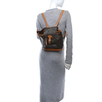 Louis Vuitton Monogram Montsouris MM Backpack 2 of 11