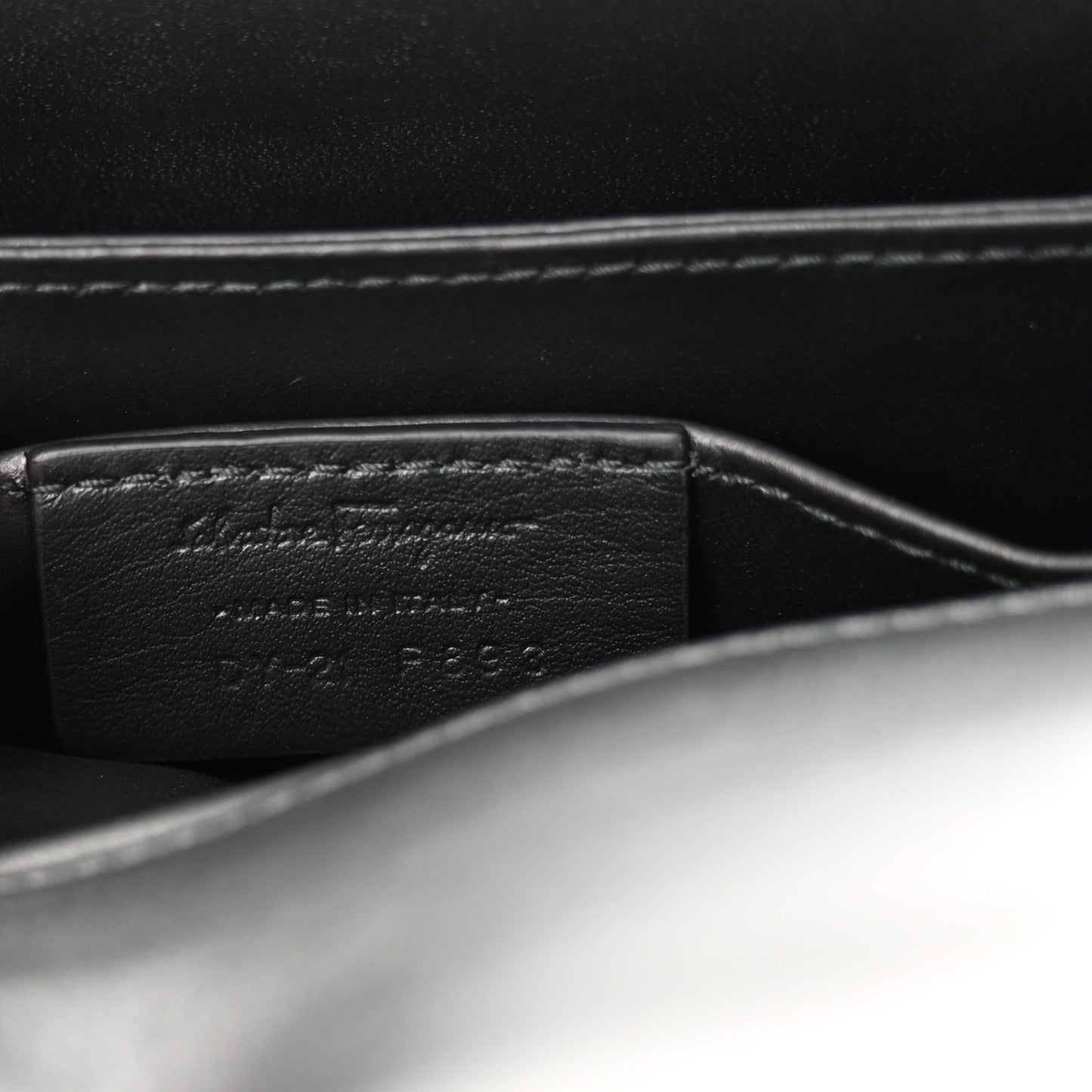 Calfskin Thalia Flap Shoulder Bag Black