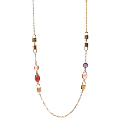Louis Vuitton Colourgram Supple Long Necklace Gold 1 of 8