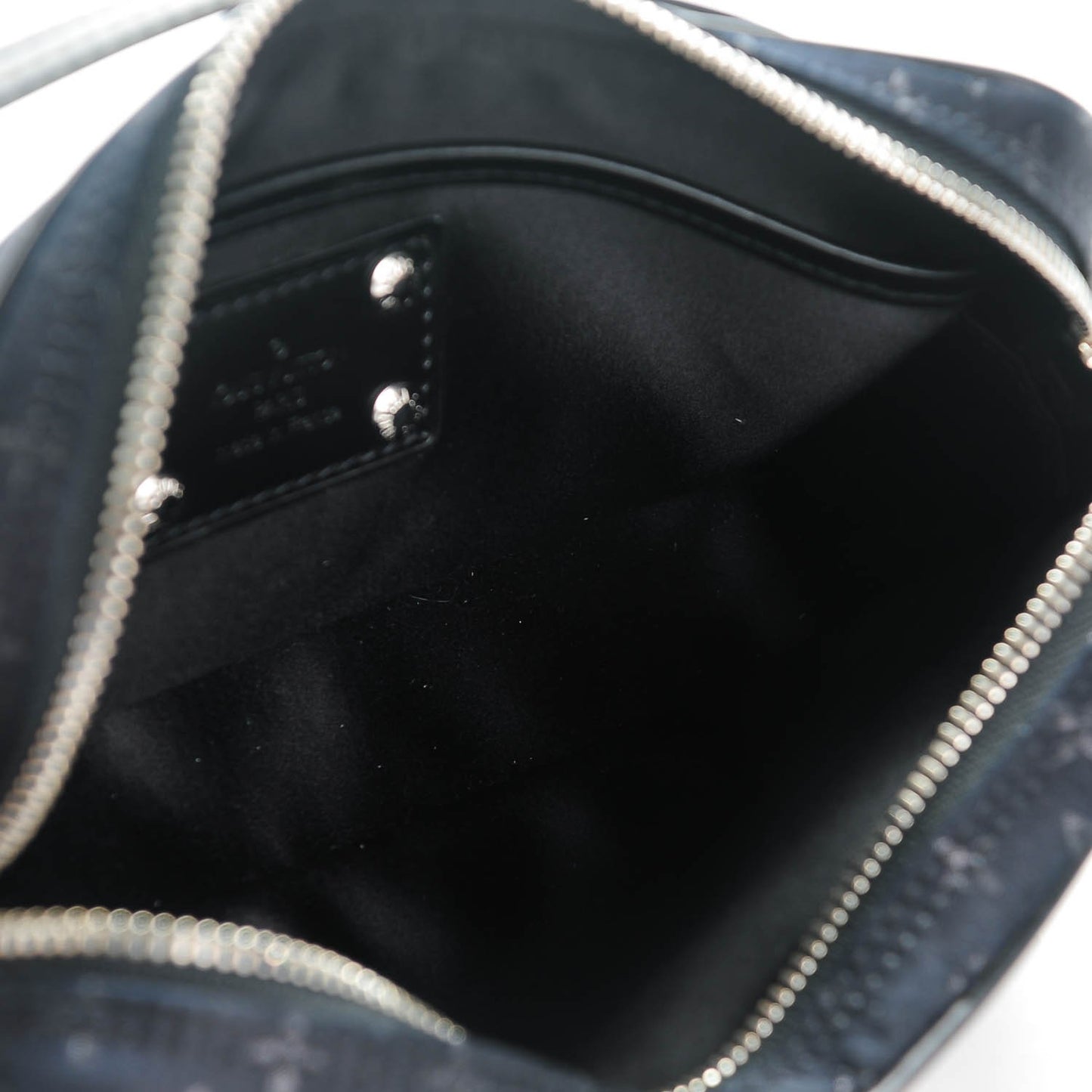 Satin Mini Monogram Conte De Fees Pochette Black