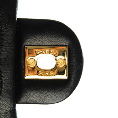 Chanel Lambskin Quilted Mini Square Flap Black 5 of 8