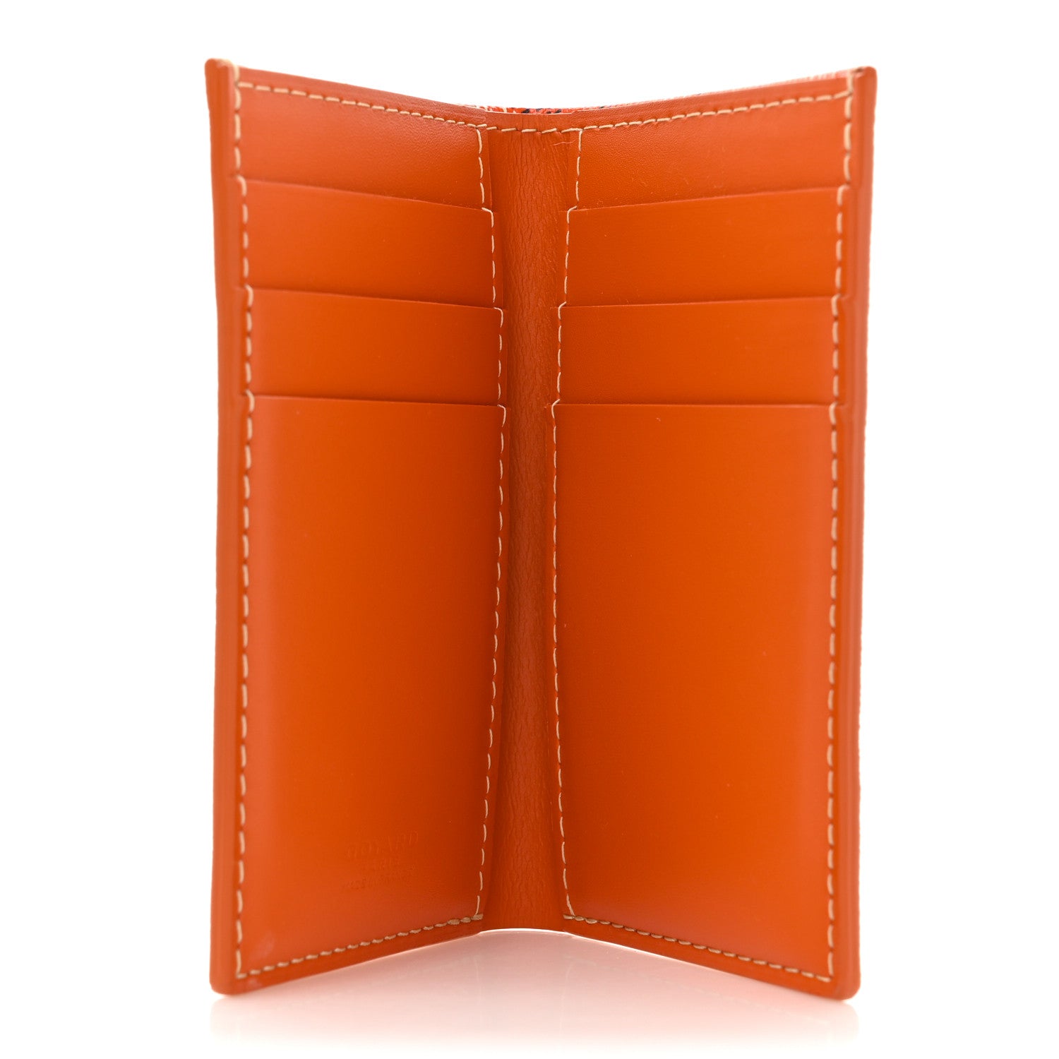 Goyard Goyardine Saint Pierre Card Holder Orange 5 of 10